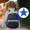 30pcs Blue Star Iron-On Patches – Embroidered Sew-On Fabric Appliques for Hats, Jackets, Clothes, Backpacks, DIY Decor & Repair, 1 Inch